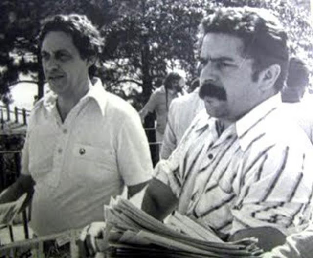 Lula and FHC campaigning together in 1981, by Clóvis Cranchi Sobrinho